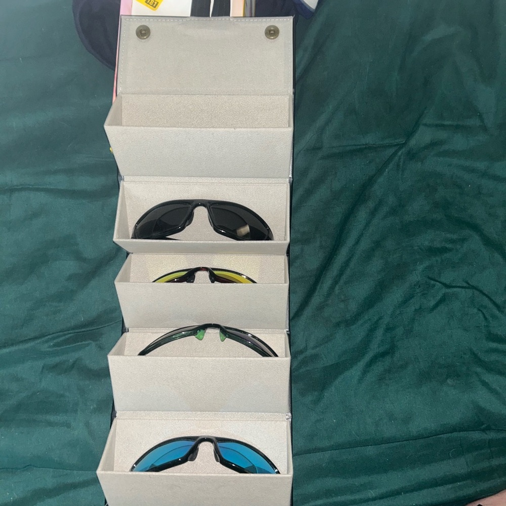 Stylish Sunglasses Set with Cases